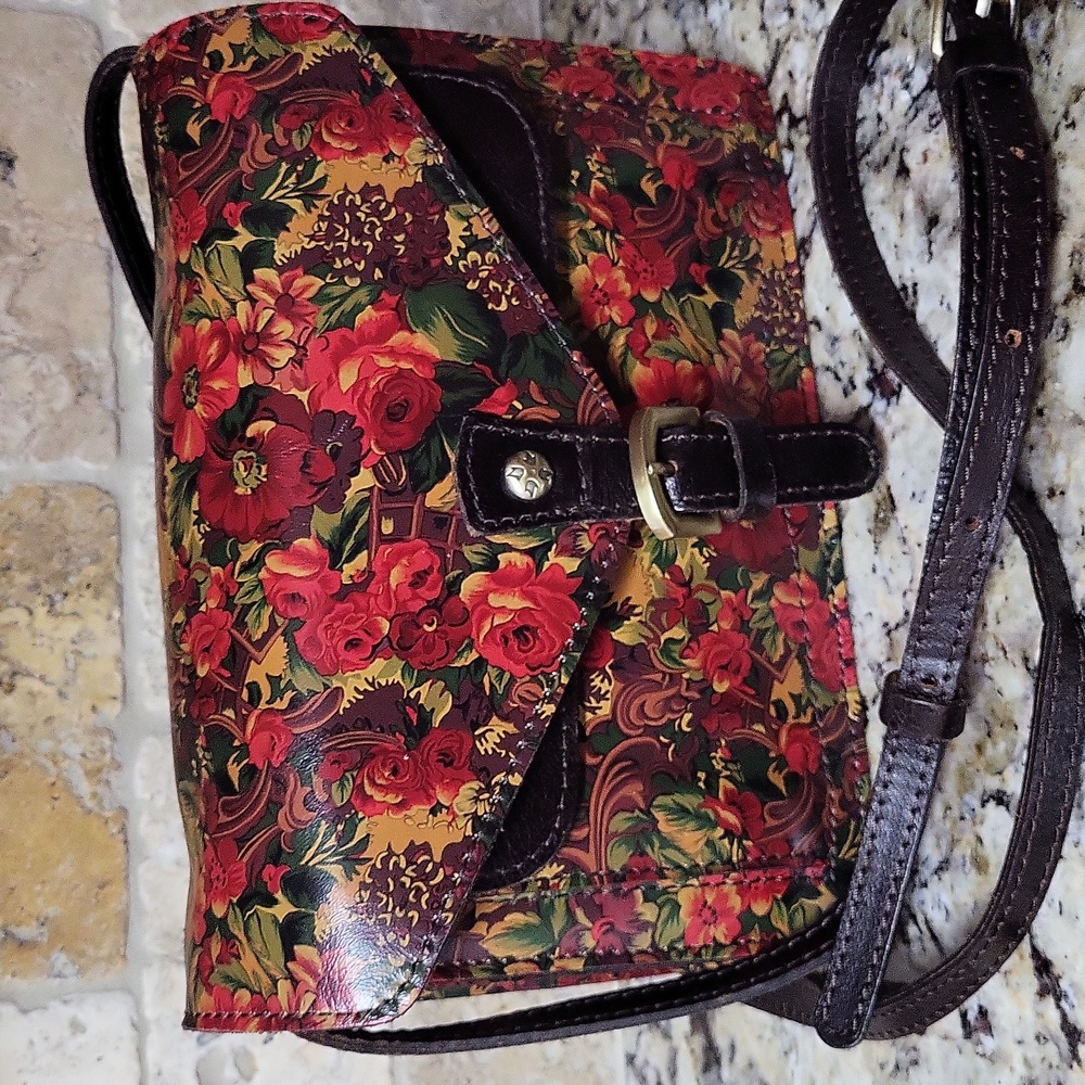 Patricia Nash Floral Cassano Crossbody